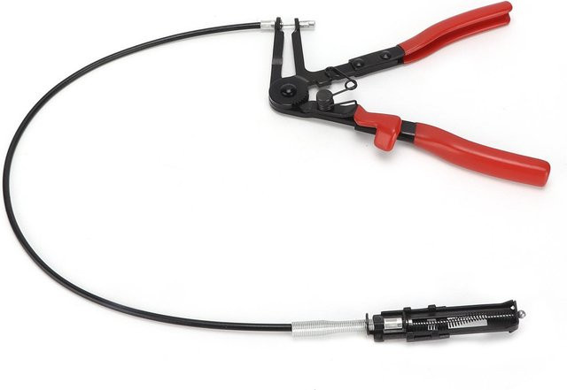 Kkmoon Flexible Draht Schlauchschellenzange aus rostfreiem Stahl in Rot und Schwarz für Automobil Reparaturen - Bild 1
