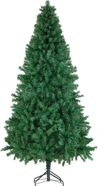 tectake Weihnachtsbaum Dasher Künstlich in Grün mit dichten Nadeln und Metallständer H x B x T: 230 x 130 x 130 cm - Bild 2