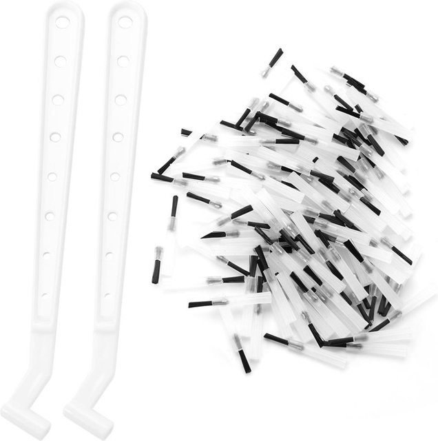 Dental Einweg Composite Pinsel Tipps, 100 Stück, Weiß - Bild 1