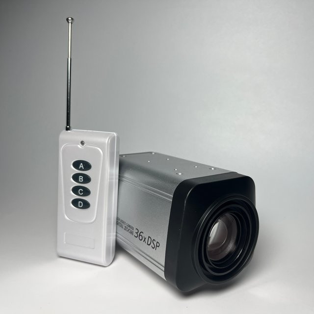 Anja Core Drahtlose CCTV-Boxkamera mit Autofokus, 36-fachem Zoom und CVBS/AHD Unterstützung für Ermittlungen - Bild 1