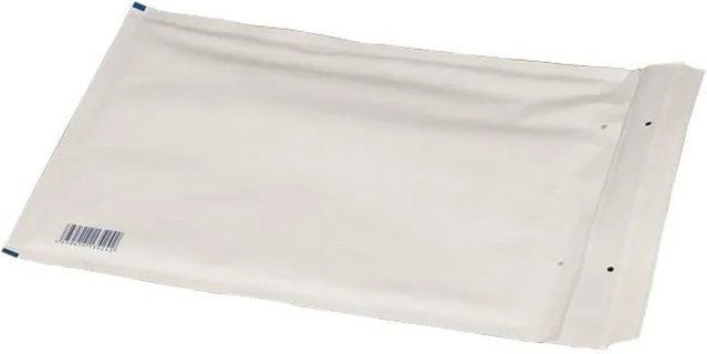 PROREGAL Luftpolstertaschen B4 Set 100 Stück Weiß mit Haftklebung und Abdeckstreifen B: 26,5 cm, L: 36 cm - Bild 1