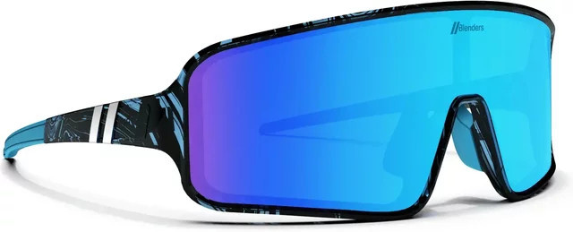 Blenders Eclipse Small Sonnenbrille, Unisex, Vollrand, Black, Blue, Plastic - Bild 1