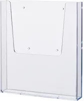 helit Prospekthalter The Help Wall DIN A4 transparent aus Kunststoff - Bild 1