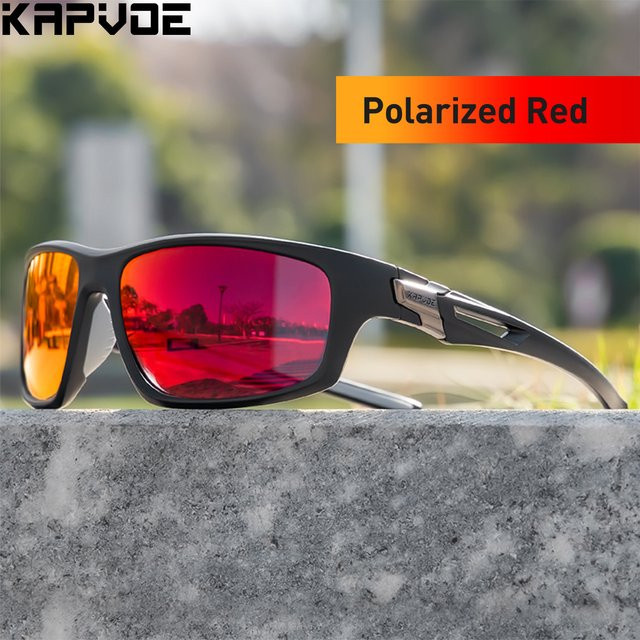 KAPVOE Sonnenbrille, Vollrand, Kunststoff, Schwarz, polarisiert - Bild 1