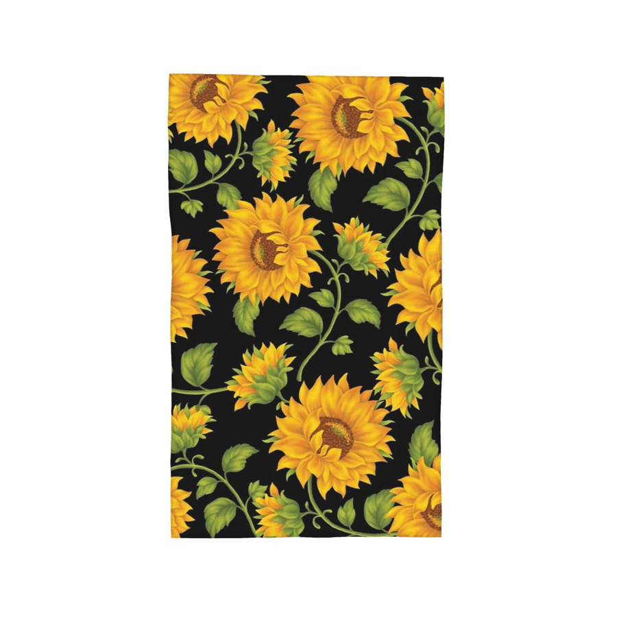 Ka Chen Muxi Gesichtstuch Sonnenblume Weiß, Saugfähig und Schnelltrocknend, B: 40 cm, H: 60 cm - Bild 4