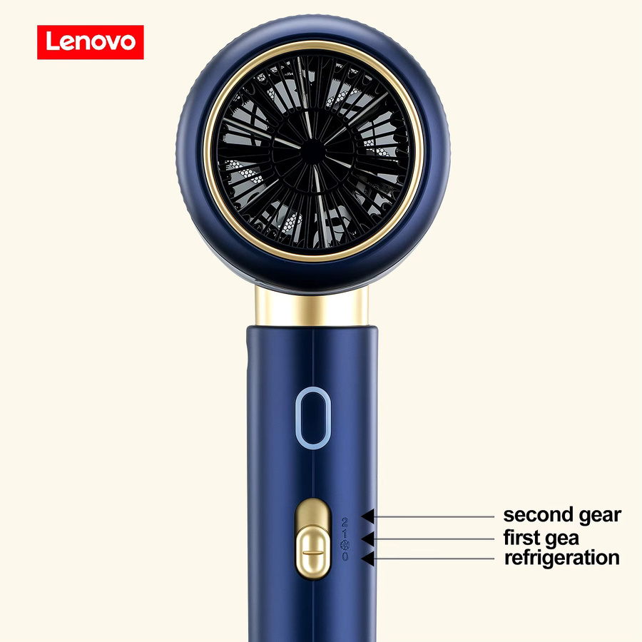 Lenovo C4 Hochgeschwindigkeits-Haartrockner, Unisex, Weiß-Blau - Bild 4