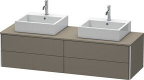 Duravit Waschtischunterschrank XSquare in matt, B/H/T: 160 x 40 x 54,8 cm - Bild 1