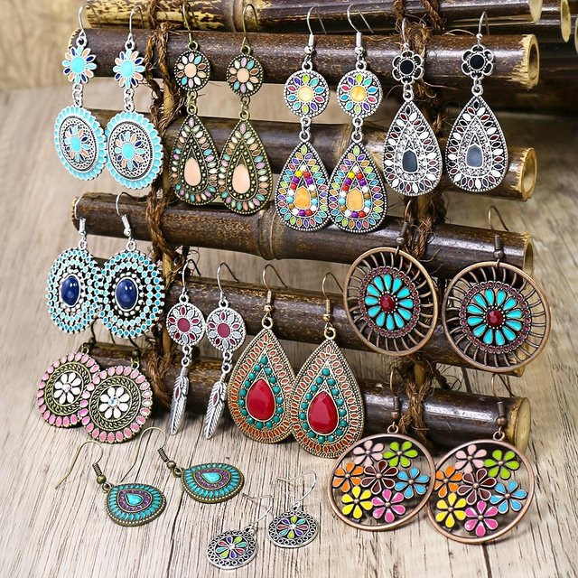 Lucky Star Jewelry Ohrringe Set, Bunt, Zirkonia, Messing, Damen - Bild 1