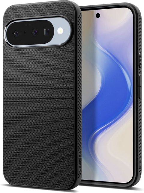 Spigen Liquid Air Schutzhülle für Google Pixel 10 Pro und Google Pixel 10 in Matt Schwarz - Bild 1