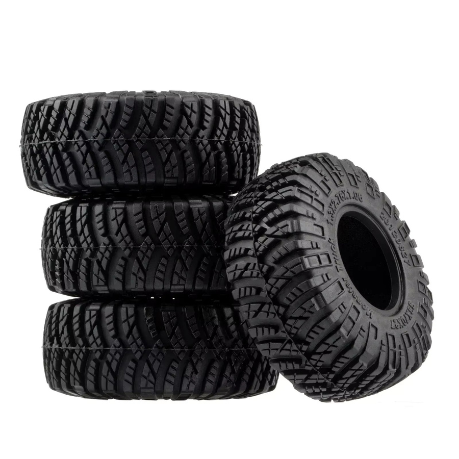 HooCrawler Schlamm-Terrain-Reifen, 4-teiliges Set, 70 x 27 mm, 1,3 Zoll - Bild 4