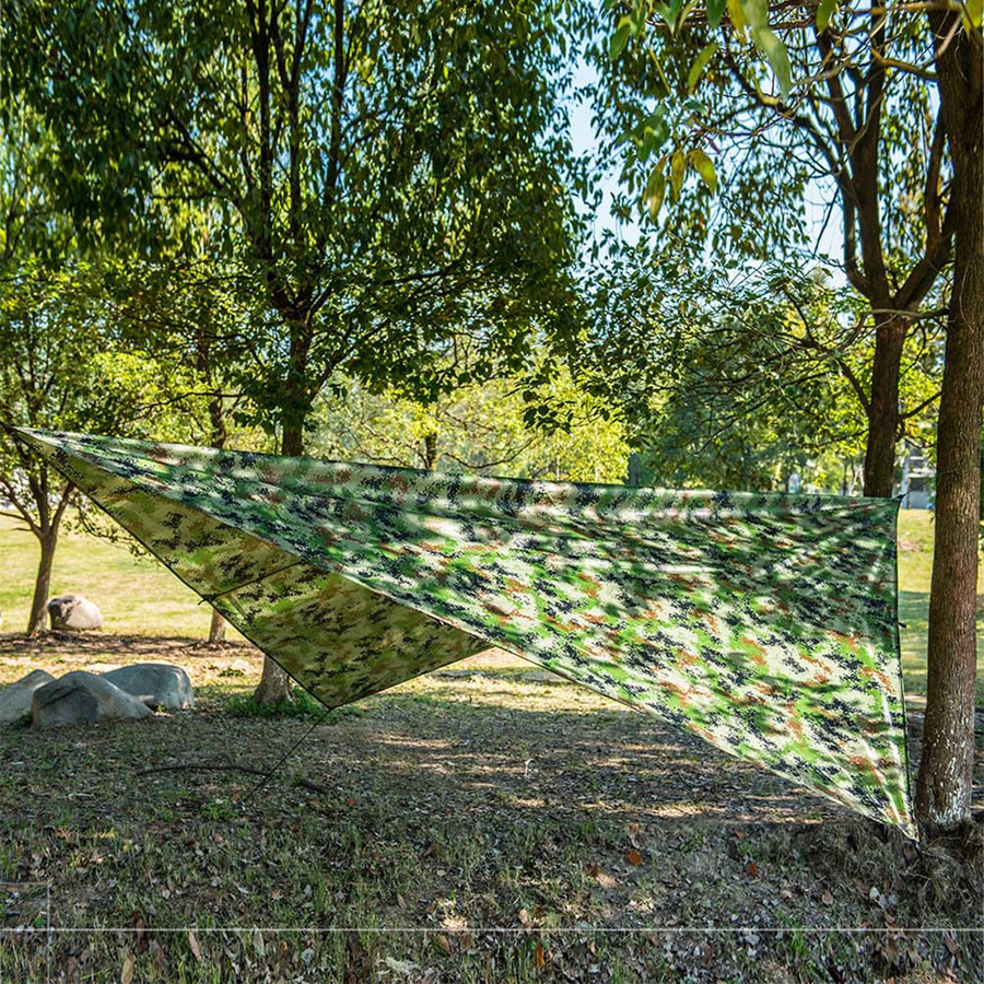 mfySpace Sonnensegel Extra Heavy Duty mit UV-Schutz und Wasserfestigkeit in Silber - Bild 3