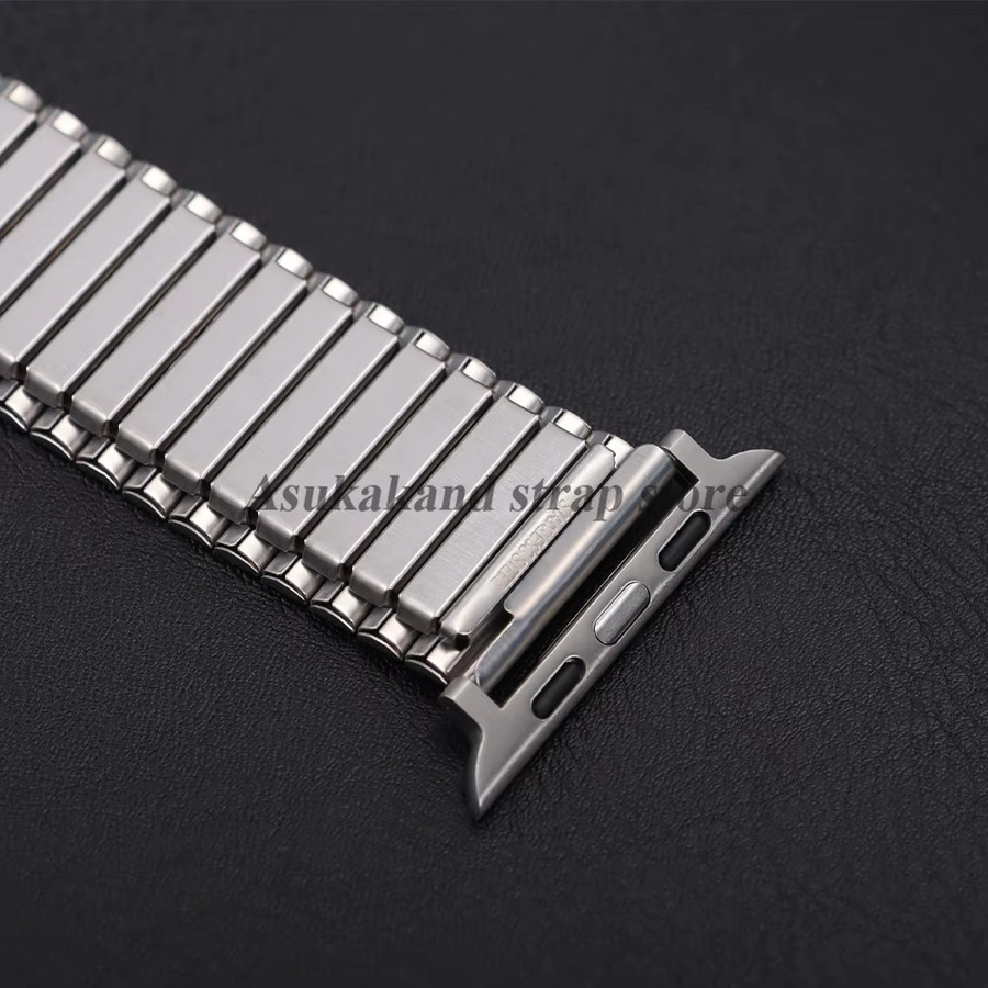 asukaband Uhrenarmband Edelstahl, Silber, Stretch-Erweiterungsarmband - Bild 3