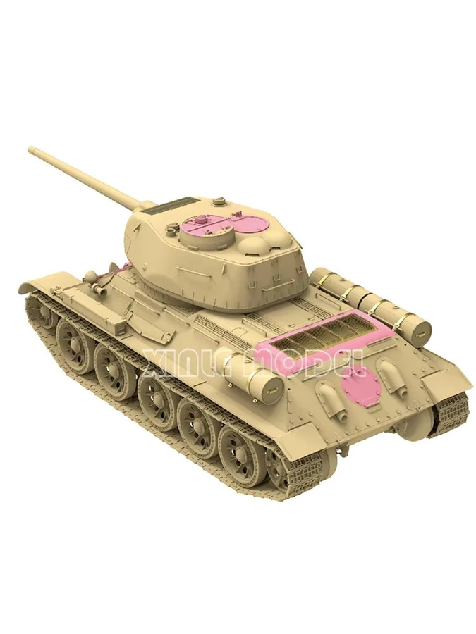 Ryefield-Modell T-34/85 Modell 1944 Fabrik Nr. 183, Panzermodellbausatz, 1/35, Kunststoff - Bild 4
