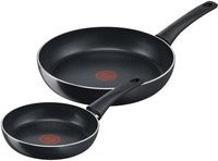 Tefal Pfannen-Set Generous Cook, 2-teilig, Schwarz, Non-Stick mit Keramikbeschichtung - Bild 1