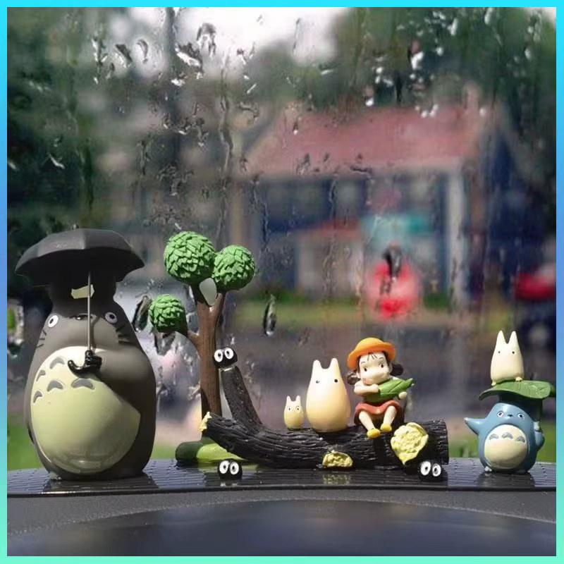 Bandai Spirited Away Totoro Puppe, Mikro Landschaft Ornamente, Handgemachte Puppe - Bild 2