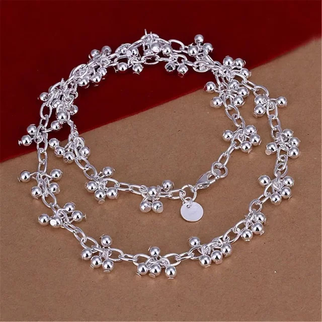 Hot Charms Halskette, 925 Silber, Perle, Damen - Bild 1