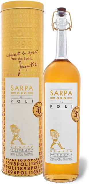 Poli Grappa Sarpa Oro di Poli 0,7 l - Bild 1