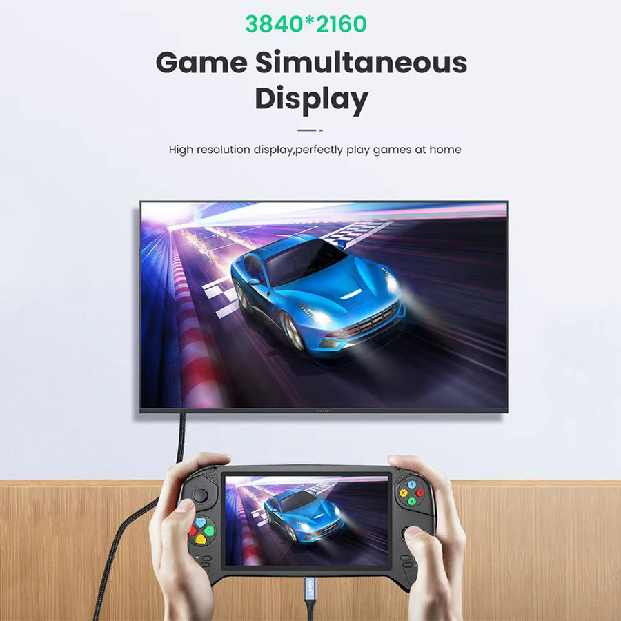 MIIQNUS USB-C Verlängerungskabel mit 100W PD Schnellladefunktion, USB 3.1 Gen 2 Datenleitung mit 10 Gbit/s und 4K @ 60Hz Videoübertragung, Schwarz - Bild 5
