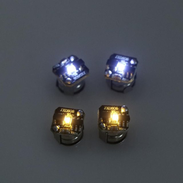 2er-Set kabellose LED-Lampen von ESHYLALA in Weiß mit magnetischer Steuerung und verschiedenen Lichtmodellen - Bild 1