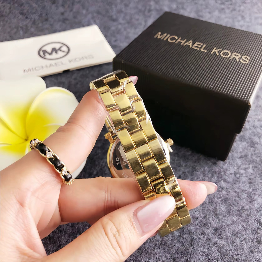 Michael Kors Chronograph, Edelstahl, Diamant, Damen, Quarz - Bild 2