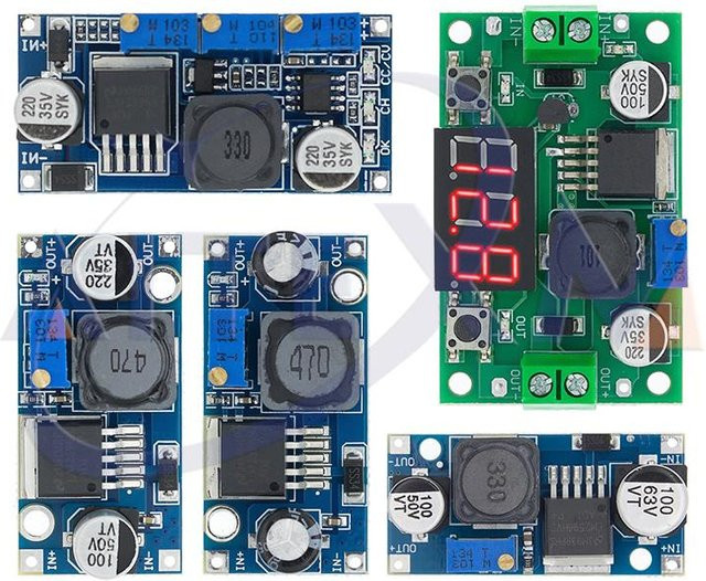 AITEXM ROBOT LM2596S ADJ DC-DC Step-down Netzteilmodul Spannungsregler mit 3A - Bild 1