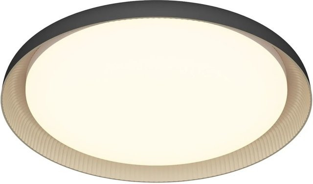 Philips Deckenleuchte Pebblo LED in Schwarz und Gold/Messing, Durchmesser: 32 cm - Bild 1
