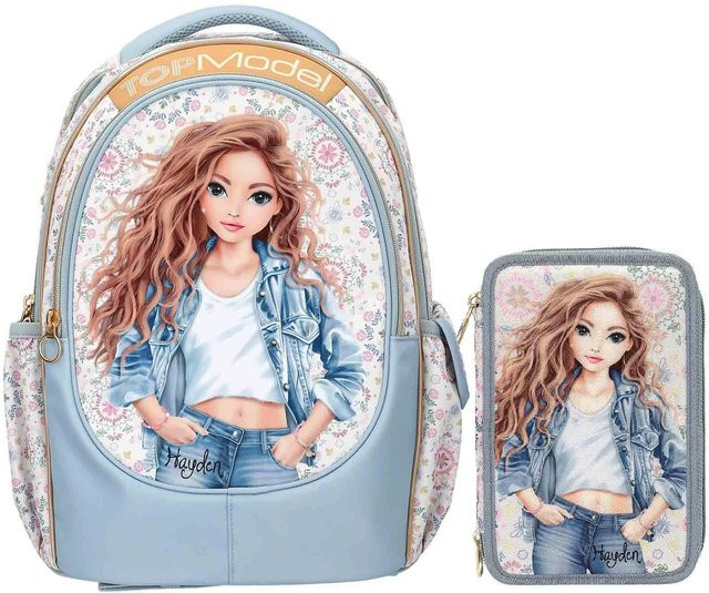 Depesche Schul-Set TOPModel FESTIVAL FUN in Beige und Multicolour, 2er Set - Bild 1