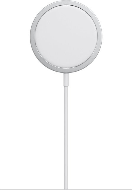 Apple MagSafe Wireless Ladegerät 15W mit USB-C Anschluss in Weiß MHXH3ZM/A - Bild 1
