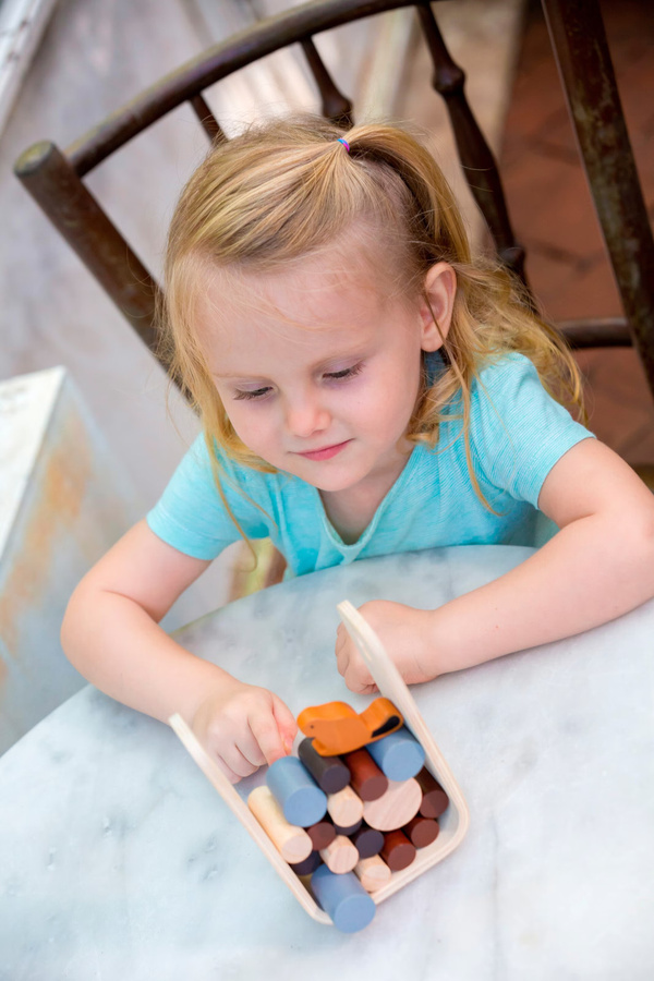 Plantoys Stämme ziehen, Holz, ab 3 Jahre - Bild 2