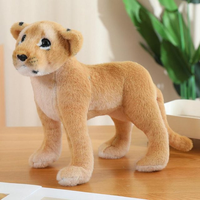 Wilder Tiger Löwe Leopard, Stofftierpuppe, ab 14 Jahren - Bild 1