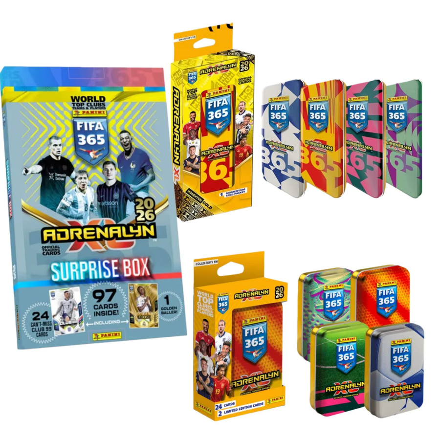 Panini Fußball-Sammelkarten Stift-Aufbewahrungsdose, Mystery-Box, Adventkalender - Bild 3