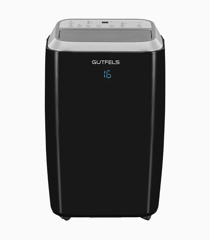 GUTFELS CM 81458 Monobloc Mobile Klimaanlage in Schwarz mit Fernbedienung und Abluftschlauch - Bild 1