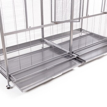Montana Cages Voliere New Sydney II hellgrau B/T/H: 180 x 70 x 180 cm - Bild 2