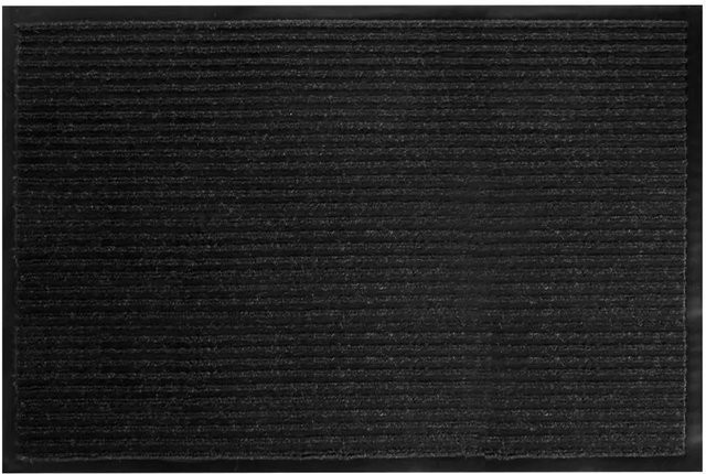 Lex Schmutzfangmatte Fußabtreter in Schwarz, B/T: 60 x 90 cm - Bild 1
