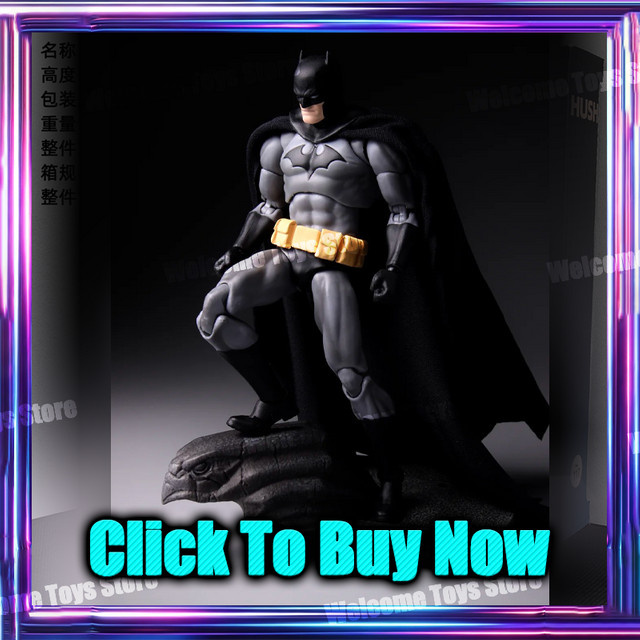 Bandai DC Batman Hush Mafex 126 Schwarze Version, Actionfigur - Bild 1