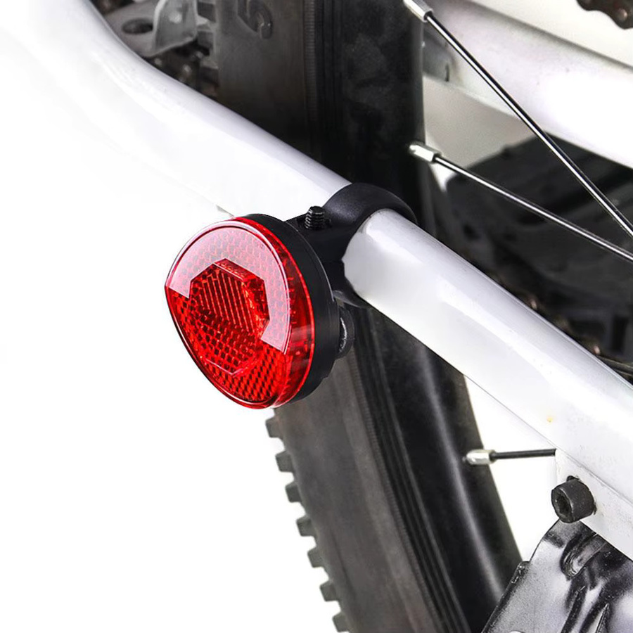 Reflektierende Rücklicht Halterung für Apple AirTag zur Diebstahlsicherung für MTB und Rennrad in Rot - Bild 2