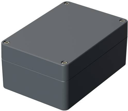 Bopla EUROMAS A 126 Industrie-Gehäuse aus Aluminium in Silber-Grau RAL 7001, B/T/H: 200 x 140 x 91 mm - Bild 1