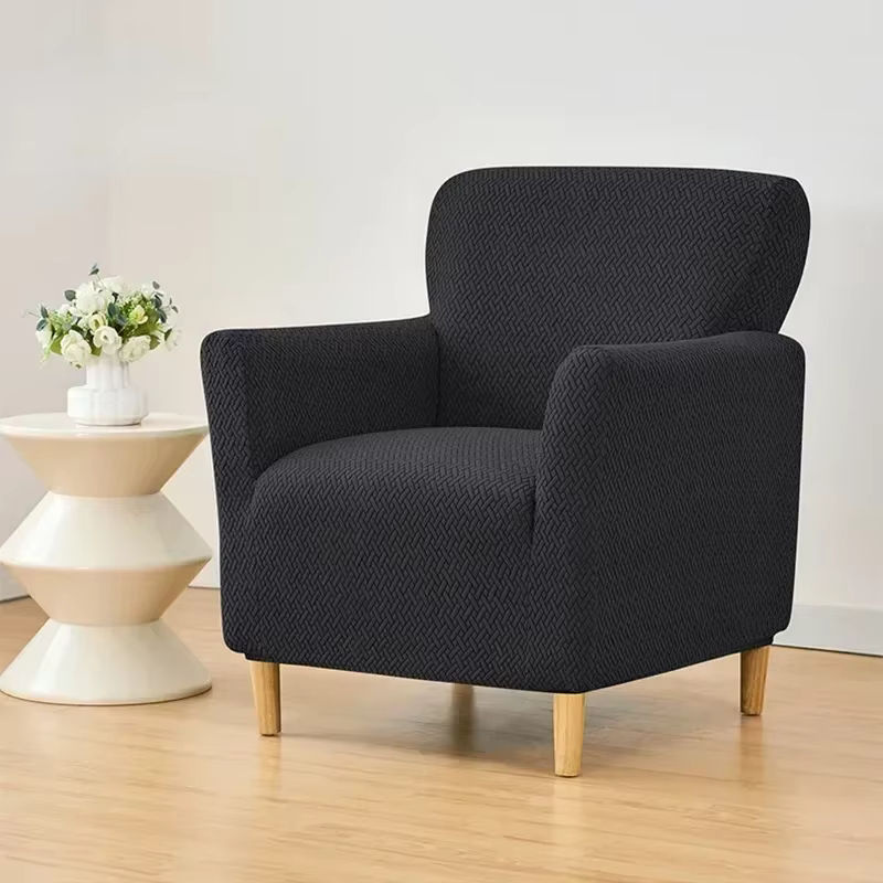WANERQU Jacquard-Clubsesselbezug elastisch und rutschfest für Einzelsessel und Sofas - Bild 4