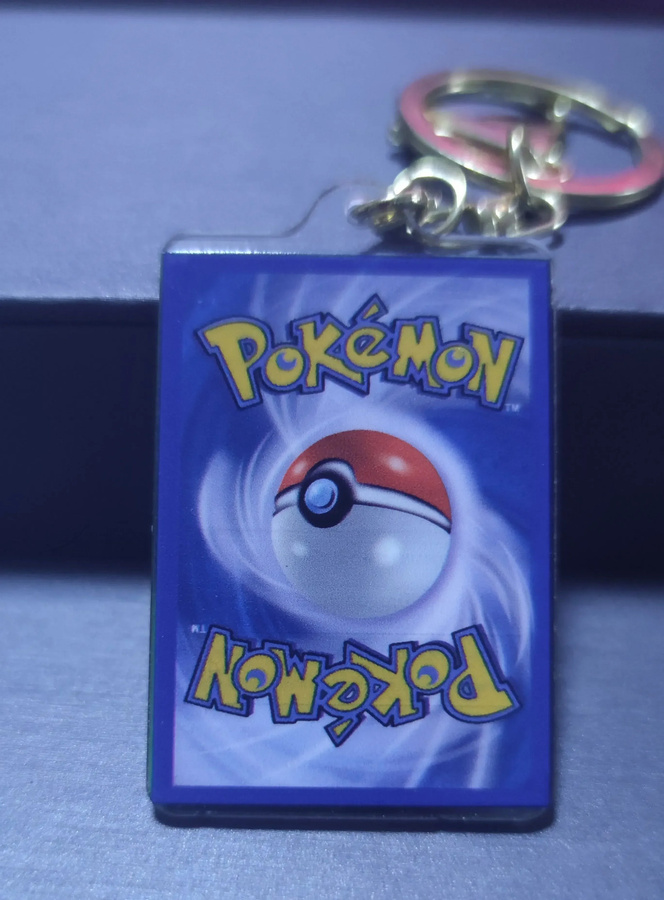 Keeppley Pokémon Acrylkarte Schlüsselanhänger, Bunt / Mehrfarbig - Bild 2