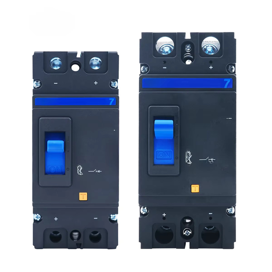 TOMZN TOM7Z 2P DC 1000V Solar-Leistungsschalter MCCB Überlastschutzschalter für Photovoltaik PV in Grau - Bild 5