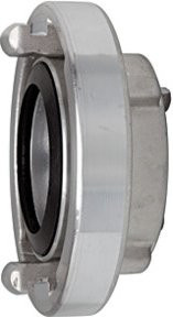 Riegler Storz-Übergangsstück aus Kunststoff in Silber, Storz-Größe 110-A/100, KA 133/115 mm - Bild 1