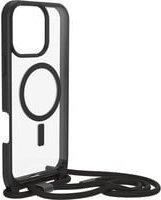 OtterBox React Necklace Handyhülle für iPhone 16 Pro Max in Transparent und Schwarz - Bild 1