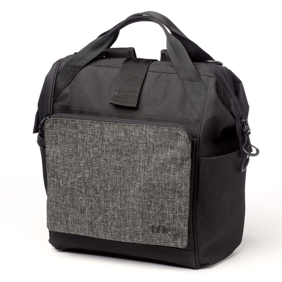 TFK Wickelrucksack mit Befestigung, Wickelunterlage und Flaschenhalter in Anthrazit - Bild 1