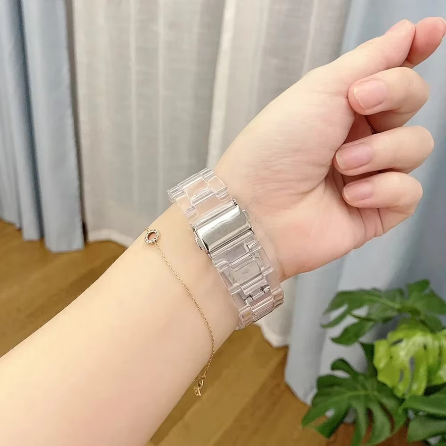 Xiaomi Uhrenarmband, Kunststoff, transparent, Redmi Watch 5 Active/5 Lite - Bild 4
