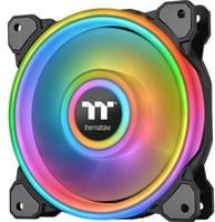 Thermaltake Riing Quad 12 RGB Radiator Fan TT Premium Edition Gehäuselüfter, Schwarz, Multicolour - Bild 1