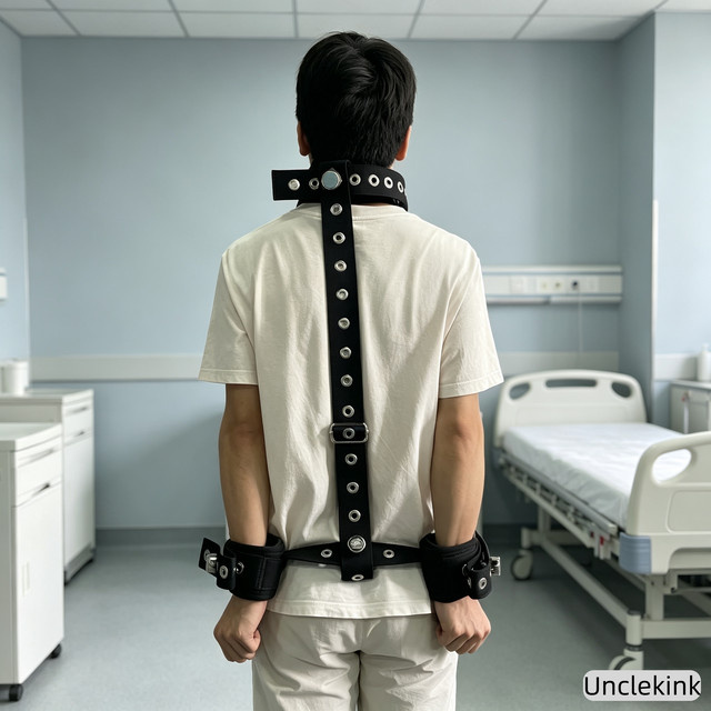 Unclekink Patienten-Fixiergurte, Ganzkörper-Gliedmaßen-Fixierung, Unisex - Bild 1