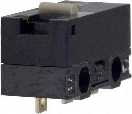 Omron D2F-01-D Mikroschalter Schwarz 30 V/DC 0.1A - Bild 1