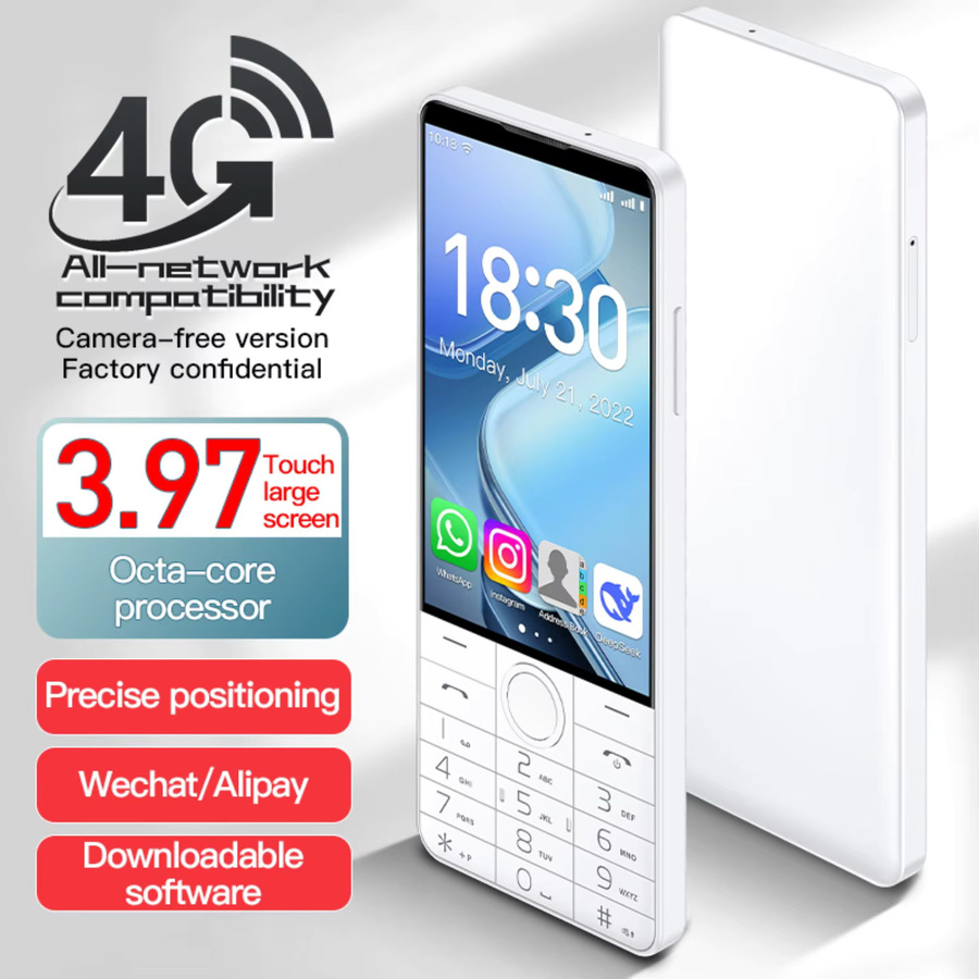 DOOV R70 4G Smartphone mit Touchscreen-Tastatur, 4 Zoll IPS-Bildschirm, Android 14, 6GB RAM, 128GB Speicher, 2120mAh Akku - Bild 2