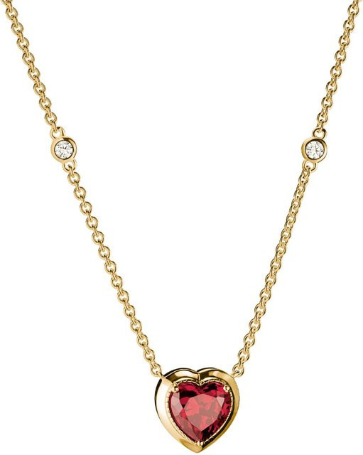 Thomas Sabo Kette Herzanhänger Elyndra, vergoldet, 925 Silber, Damen - Bild 1