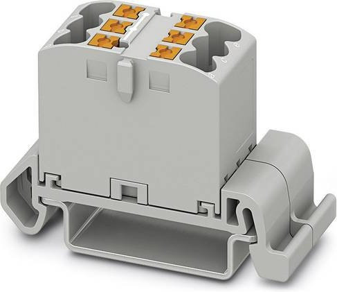 Phoenix Contact 3273132 Verteilerblock Zugfeder Grau 10 Stück - Bild 1